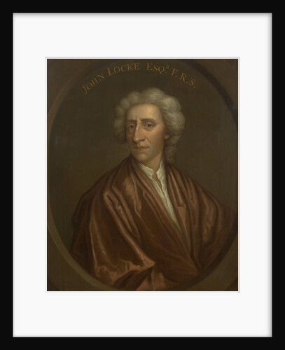 Portrait of John Locke (1632-1704) by unknown