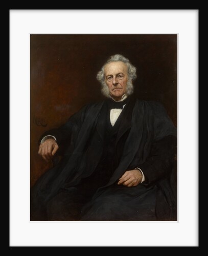 Portrait of George Stokes (1819-1903) by Hubert von Herkomer