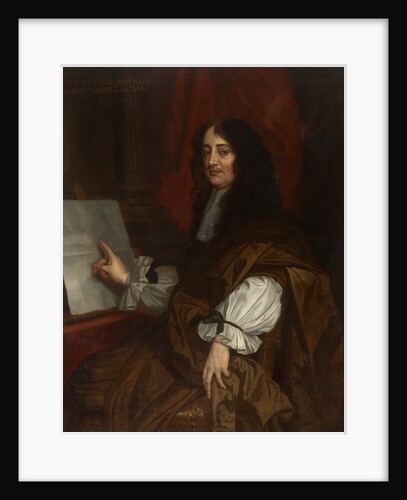 Portrait of William Brouncker, 2nd Viscount Brouncker of Lyons (1620-1684) by Peter Lely