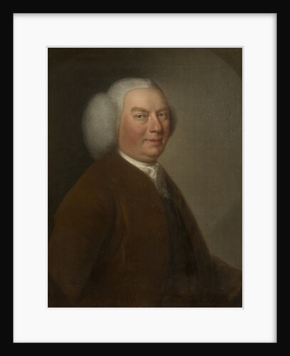 Portrait of gentleman in a brown coat by unknown