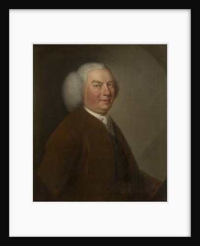 Portrait of gentleman in a brown coat by unknown