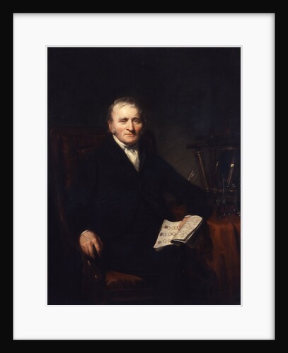 Portrait of John Dalton (1766-1844) by Benjamin Rawlinson Faulkner