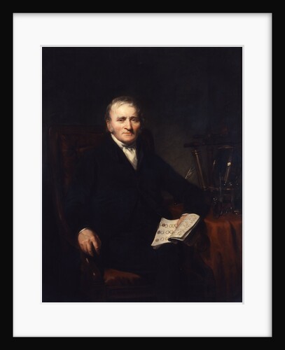 Portrait of John Dalton (1766-1844) by Benjamin Rawlinson Faulkner