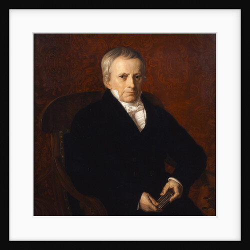 Portrait of Heinrich Christian Schumacher (1780-1850) by M Wullf