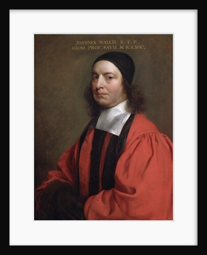 Portrait of John Wallis (1616-1703) by Gerard Soest