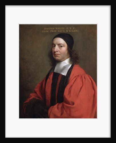 Portrait of John Wallis (1616-1703) by Gerard Soest