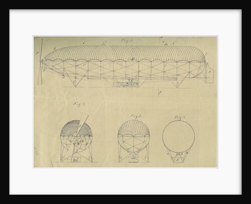 Airship design by Adolf Runge