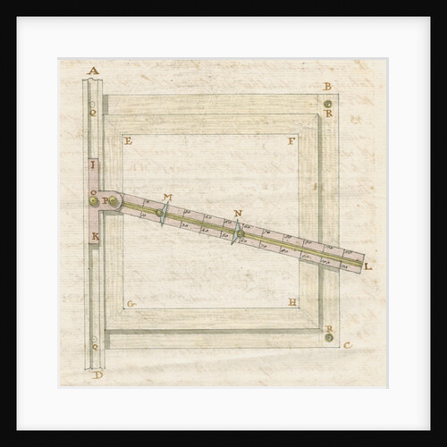 Instrument for perspective drawing by James Peacock