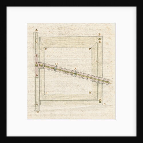 Instrument for perspective drawing by James Peacock