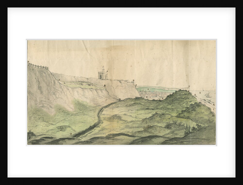 Sunken cliff near Folkestone Harbour by John Lyon