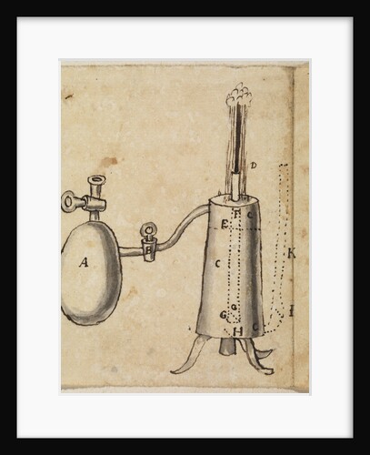 A steam piston engine by Thomas Savery