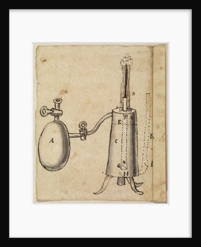 A steam piston engine by Thomas Savery