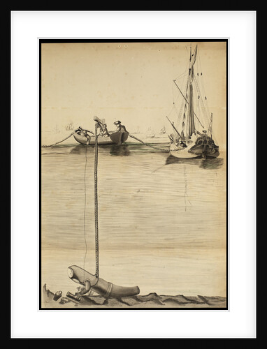 Submarine diving suit in operation by William Barlow