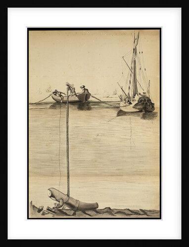 Submarine diving suit in operation by William Barlow