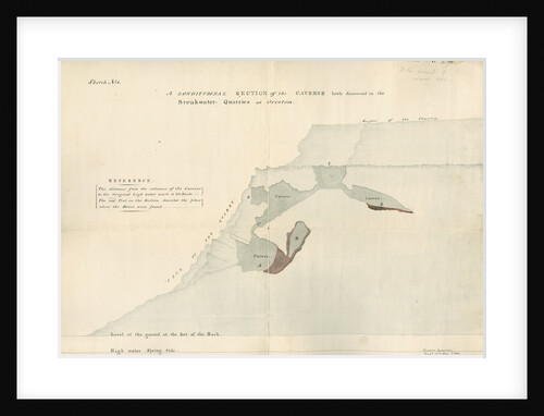 The caverns at Oreston by William Clift