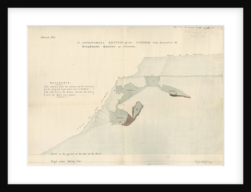 The caverns at Oreston by William Clift