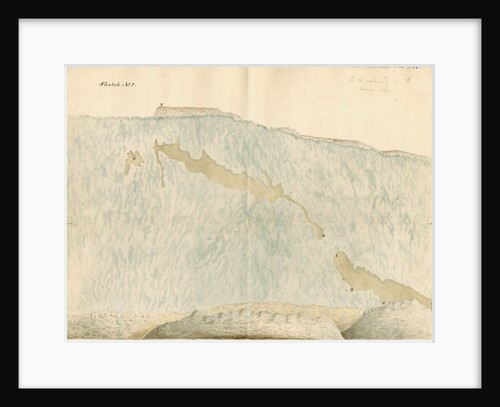 Rock face at Oreston by William Clift