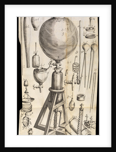 Robert Boyle's air pump by Anonymous