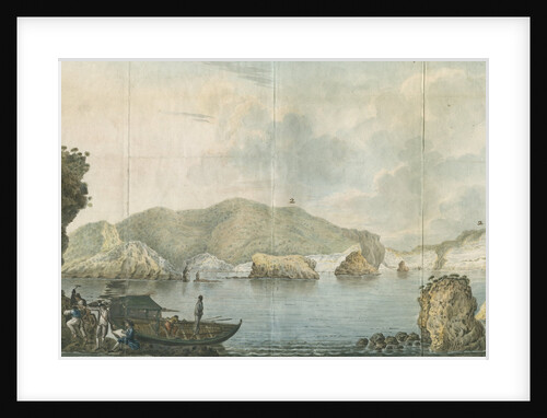 Sir William Hamilton's party on the island of Ponza by Francesco Progenie