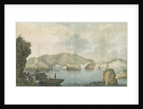 Sir William Hamilton's party on the island of Ponza by Francesco Progenie