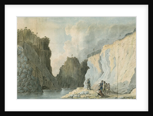 Sir William Hamilton's party on the island of Ponza by Francesco Progenie