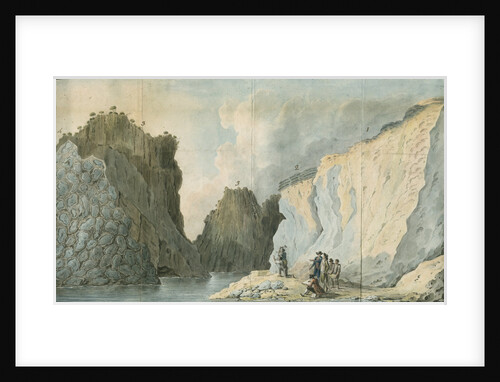 Sir William Hamilton's party on the island of Ponza by Francesco Progenie