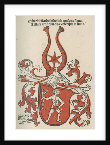 Coat of arms from 'Cocordatia astronomie cu theologia' by Anonymous