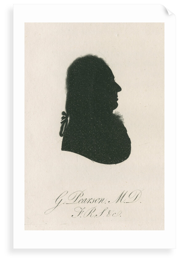 Portrait silhouette of George Pearson (d.1828) by Anonymous