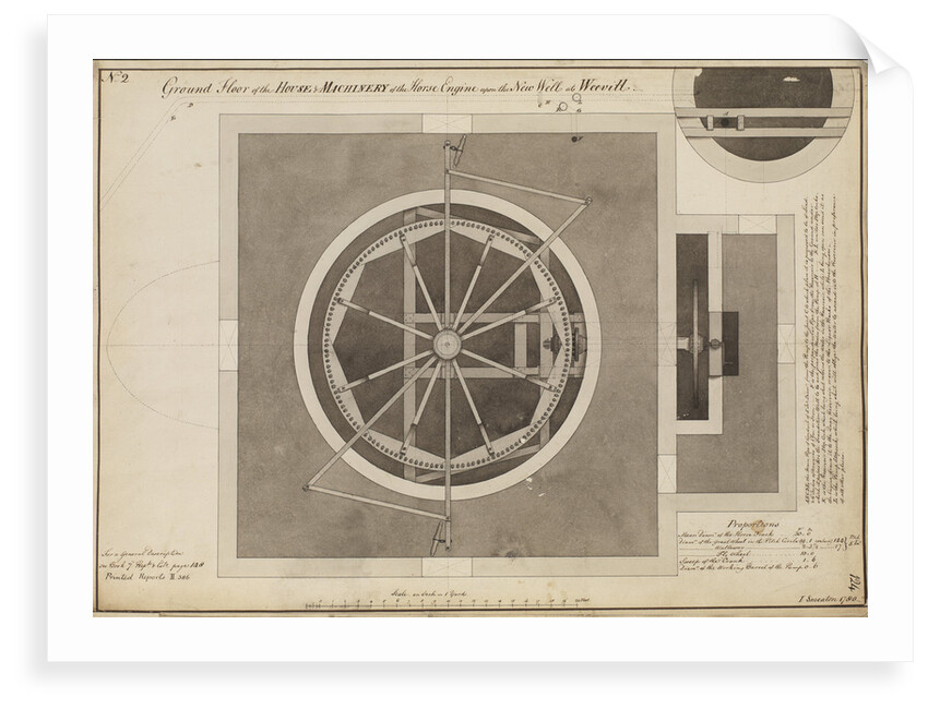 John Smeaton's design for the Weevill Brewery, Southampton by John Smeaton
