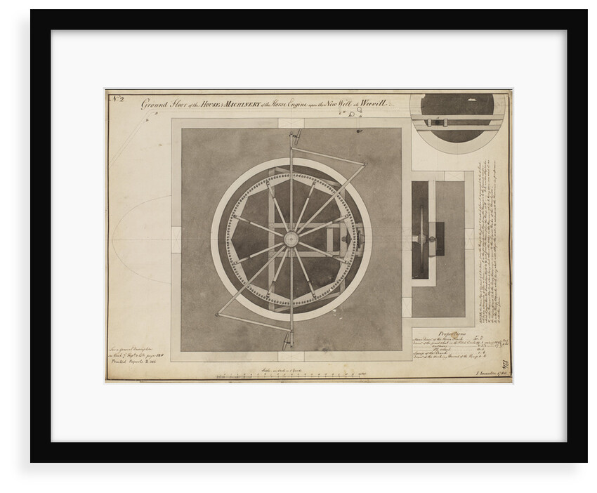 John Smeaton's design for the Weevill Brewery, Southampton by John Smeaton