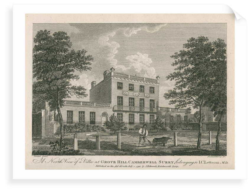 Villa at Grove Hill, Camberwell, in Surrey by unknown