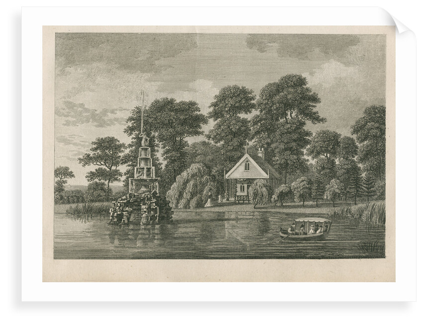 Pleasure garden at Grove Hill, Camberwell, in Surrey by Anonymous