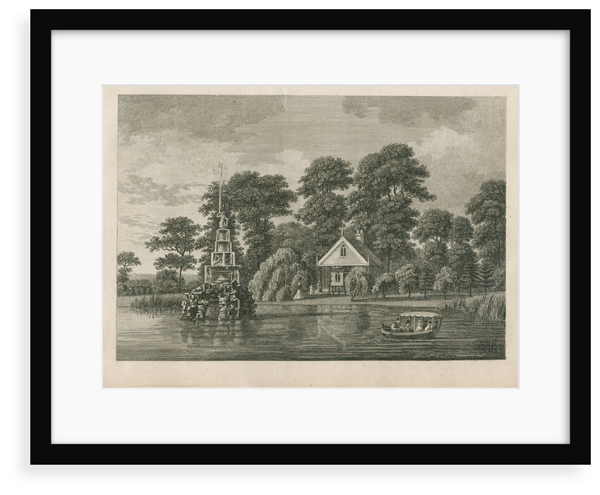 Pleasure garden at Grove Hill, Camberwell, in Surrey by Anonymous