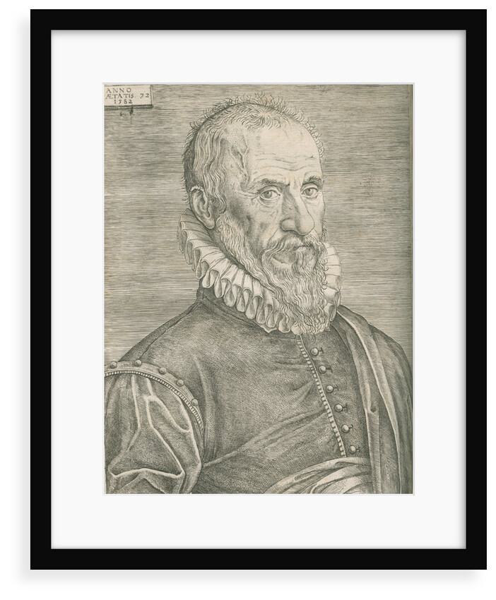 Portrait of Ambroise ParÃš (1505-1590) by Anonymous
