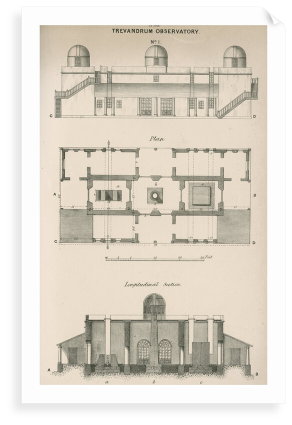 'Trevandrum Observatory' by Anonymous