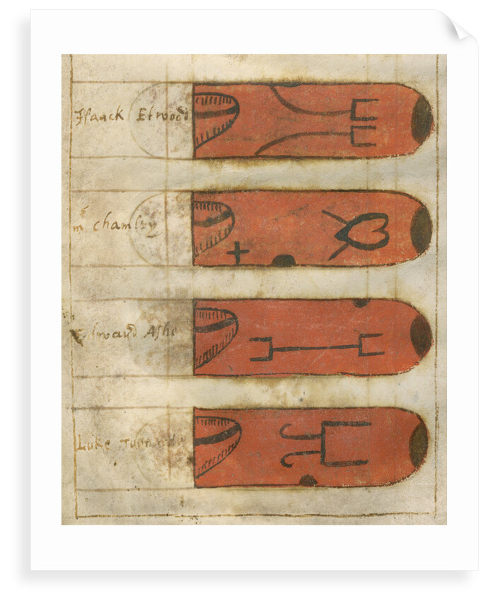 Swan marks of Lincolnshire by Anonymous