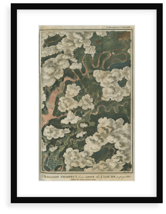 'A balloon prospect from above the clouds' by William Angus