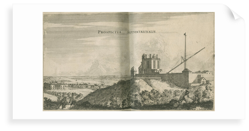 View overlooking the Royal Observatory, Greenwich by Francis Place