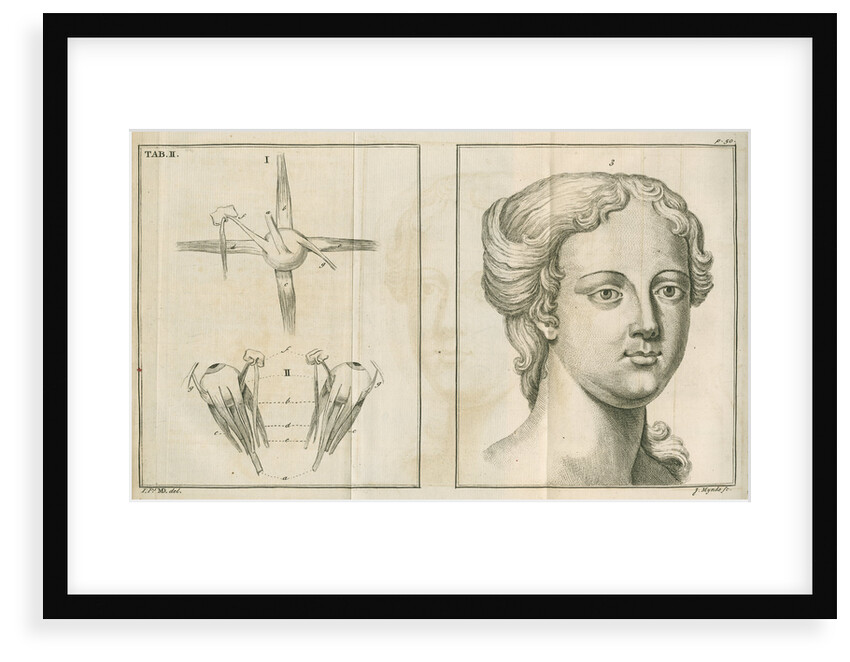 'The back view of the eye & the countenance in easy composure' by James Mynde