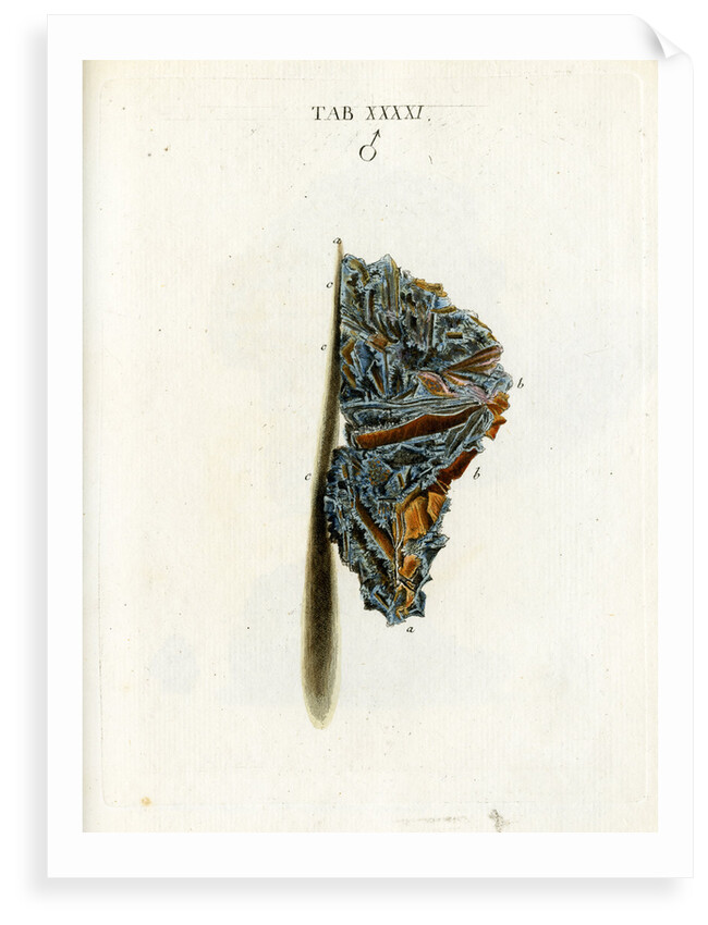 White iron mineral by unknown