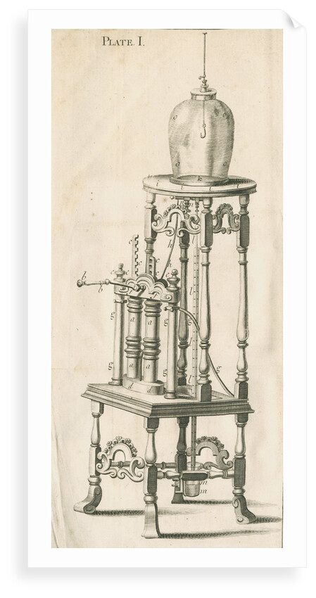 Francis Hauksbee's air pump by unknown