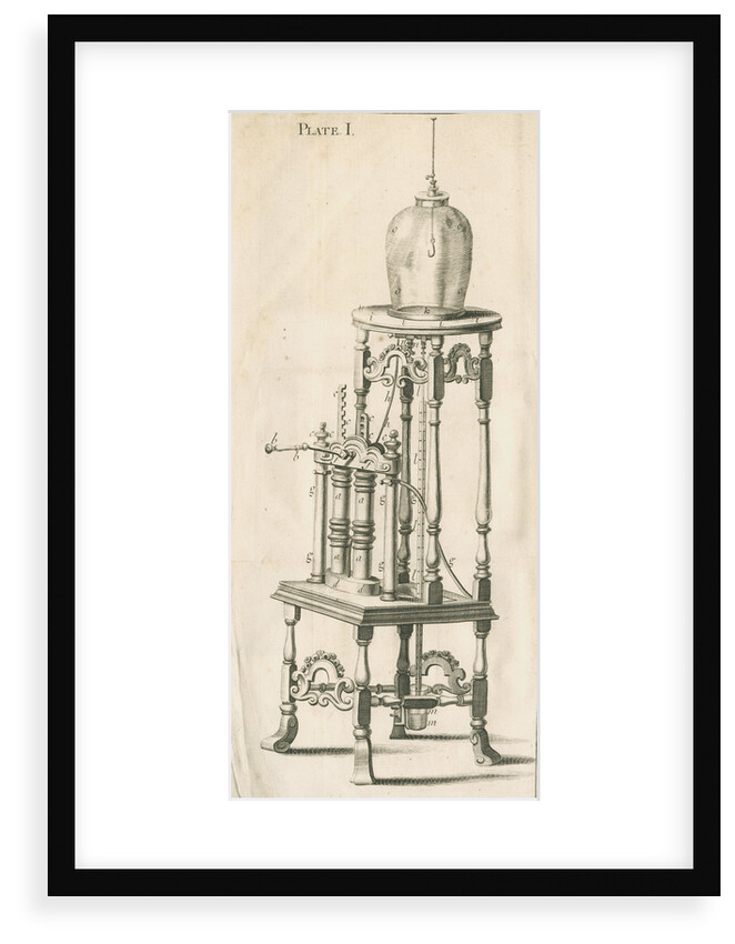 Francis Hauksbee's air pump by unknown