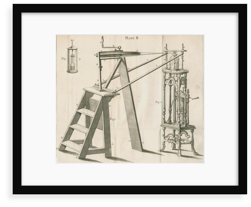 Francis Hauksbee's air pump by unknown
