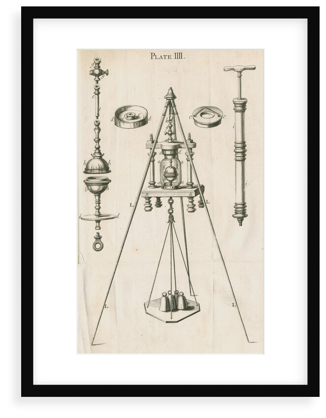 Hauksbee's experiment on air pressure by unknown