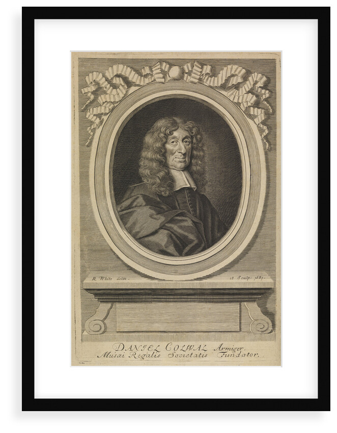 Portrait of Daniel Colwall (d.1690) by Robert White