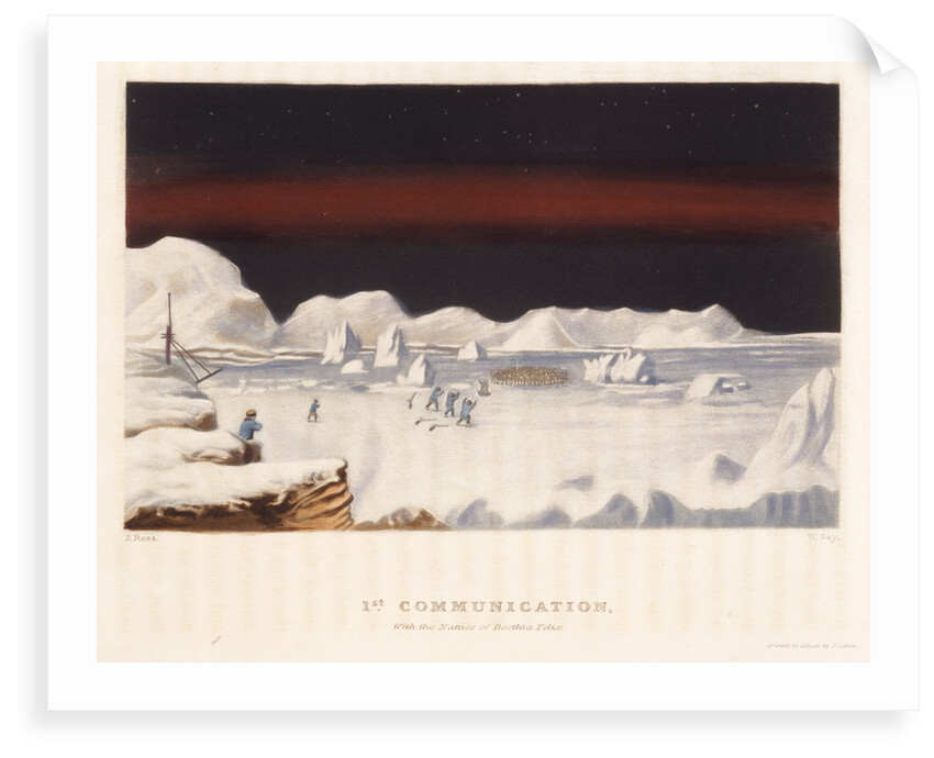 First communication with the natives of Boothia Felix by William Say