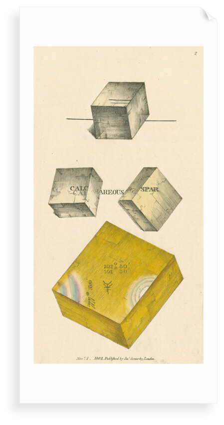'Calx carbonata' by James Sowerby