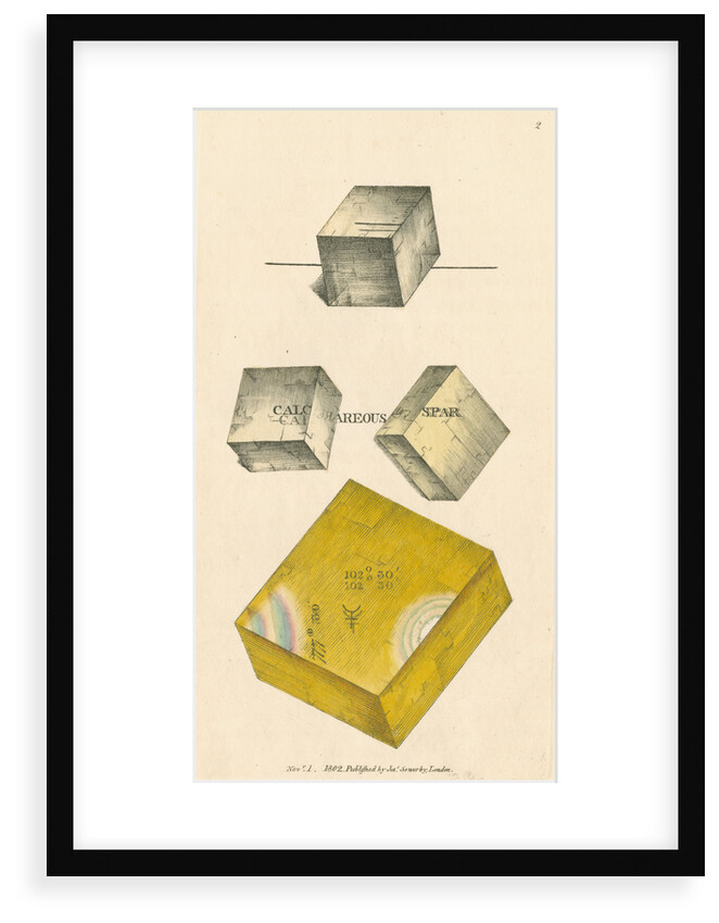 'Calx carbonata' by James Sowerby