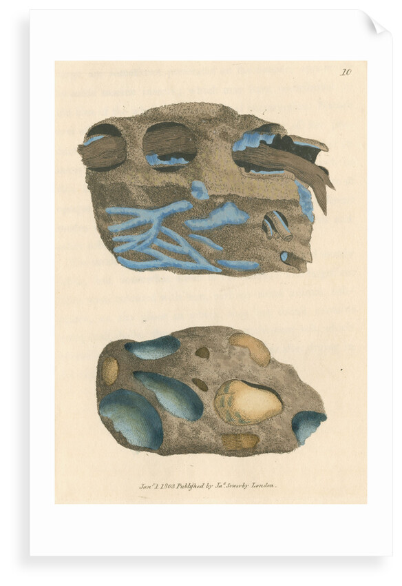 'Ferrum caeruleum' by James Sowerby