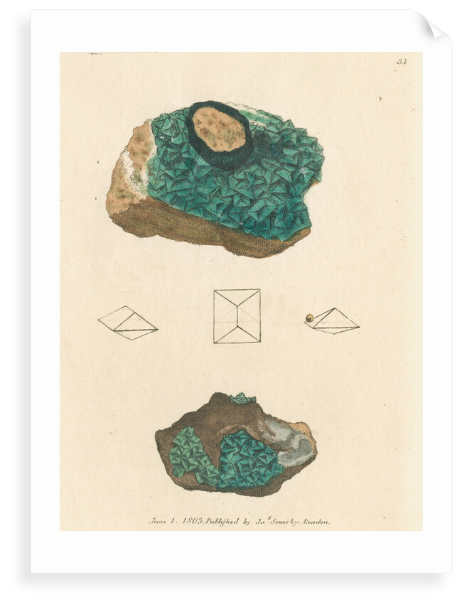 'Cuprum arseniatum' by James Sowerby